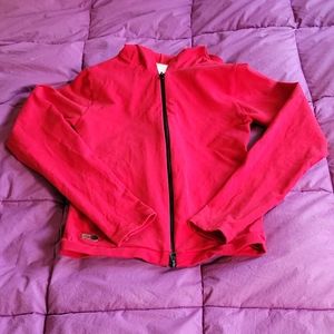 Vintage red Brasil Sul full zip hoodie jacket size S/M